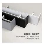 20CM高度成品窗帘盒铝合金挡板产品图